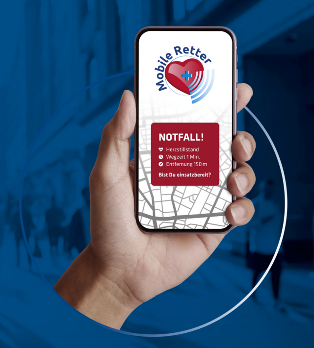 Mehr zum Thema Mobile Retter Einsatzmeldung für einen mobilen Retter