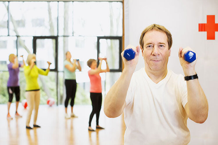 Gesundheitstraining Senioren beim Gesundheitstraining